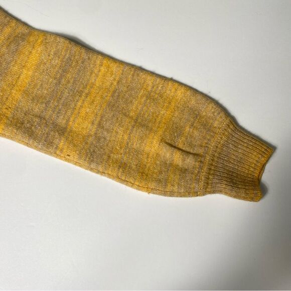 J.Crew Italian Space-Dyed 1/2 Zip Wool Cashmere Knit Sweater Womens Size Sml/Med - Picture 4 of 16